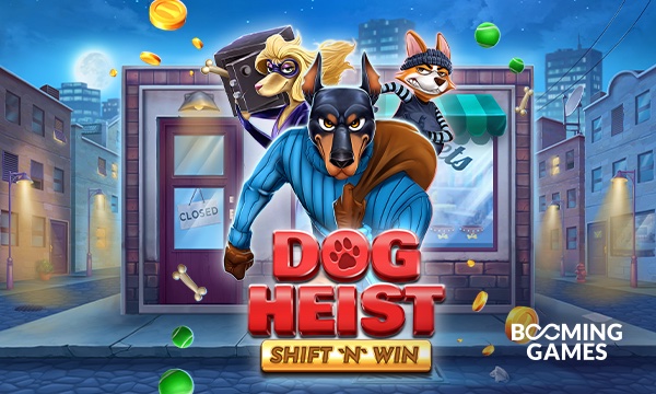 Booming Games запускает игру Dog Heist Shift ‘n’ Win со свежей механикой